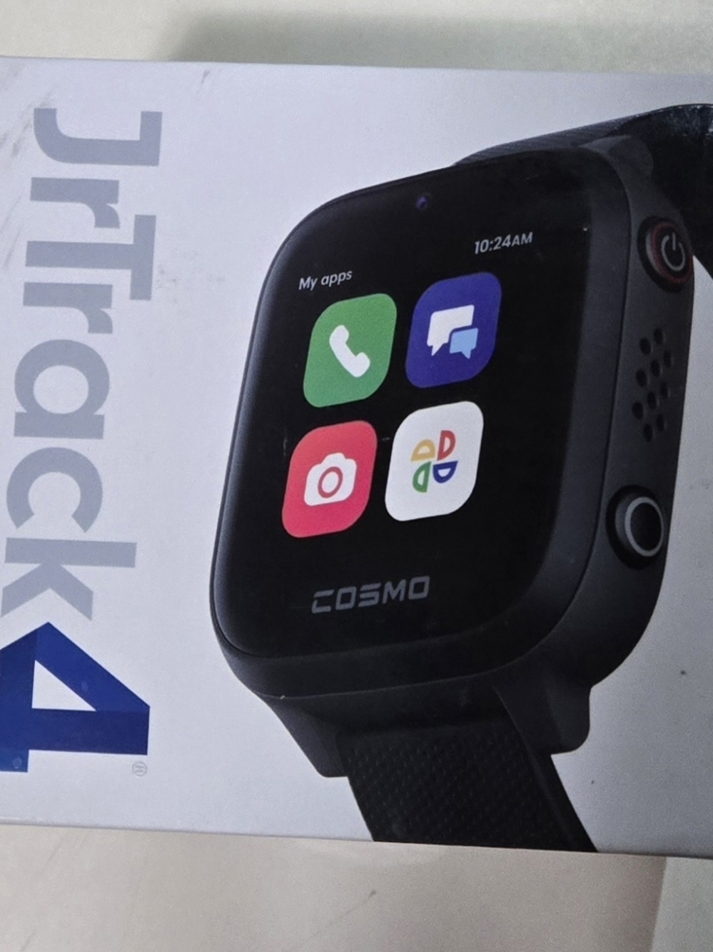 JrTrack 4 Black Kids Smartwatch